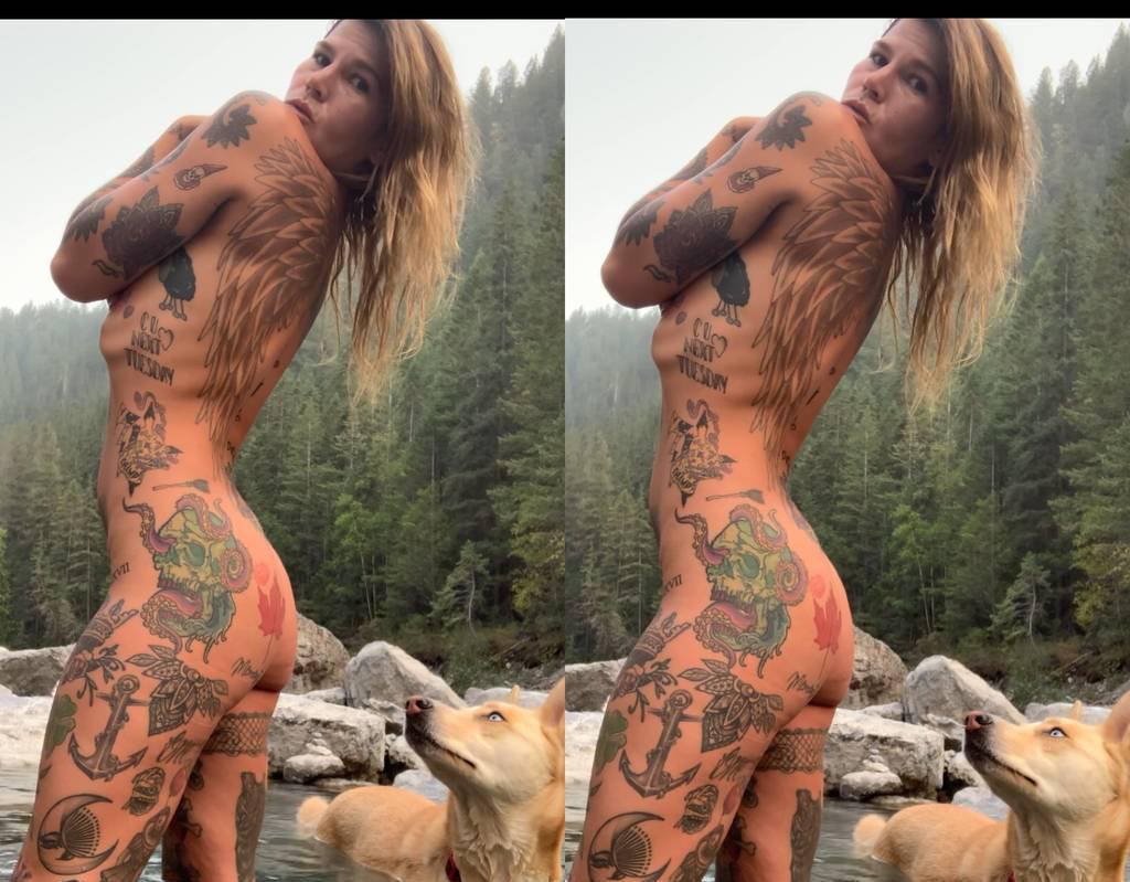 Kandy is in POWELL RIVER , tattooed goddess