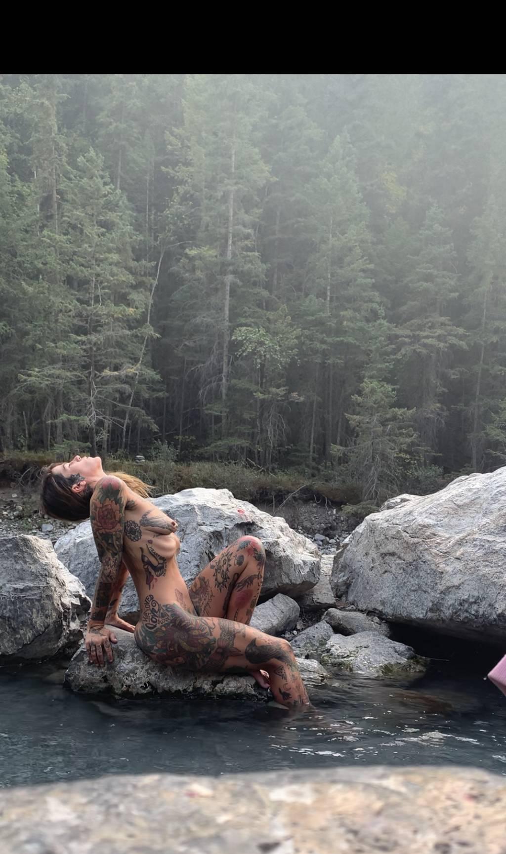 Kandy is in POWELL RIVER , tattooed goddess