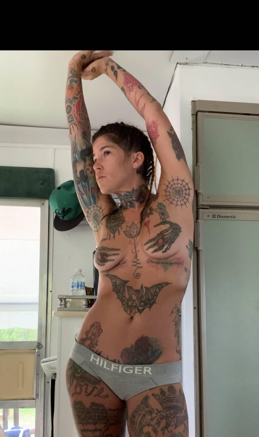 Kandy is in POWELL RIVER , tattooed goddess