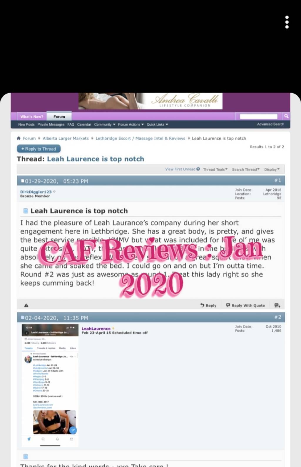 _____ ★ DDD Reviewed Blonde Leah Laurence ★ _____ YEG 28-2